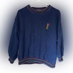 Vintage YSL cropped sweatshirt
